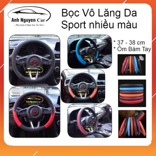 Bọc Vô Lăng Da Thể Thao 38cm nhiều màu sắc dành cho đa số dòng xe