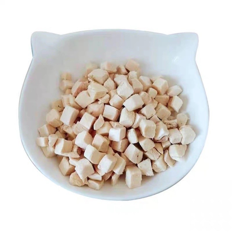 Thịt viên Ức Gà sấy khô cho chó mèo - Snack Sấy Khô Ăn vặt cho chó mèo hamster