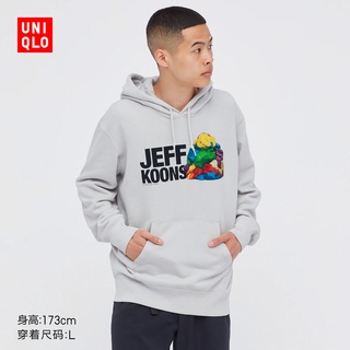 Áo hoodie uniqlo nam / nữ jef koons dài tay dáng rộng (thời trang uniqlo