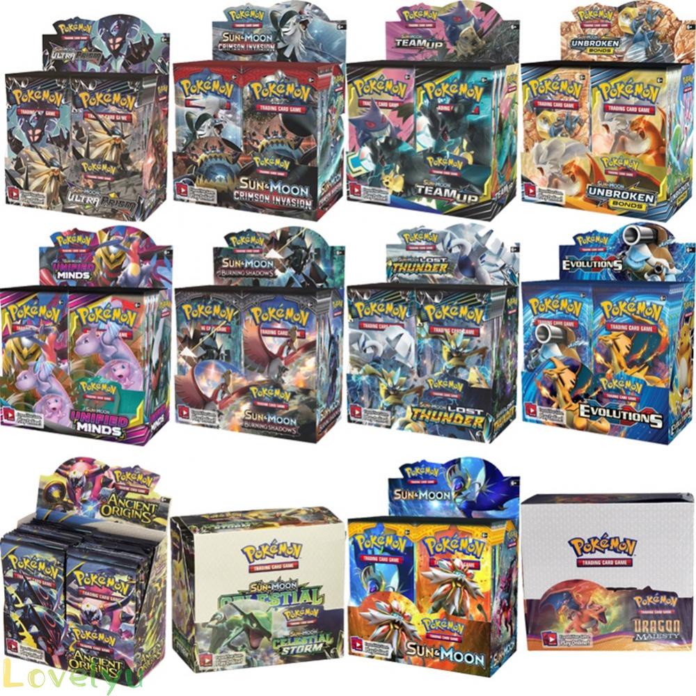 Hộp 324 Thẻ Bài Pokemon Evolution Booster