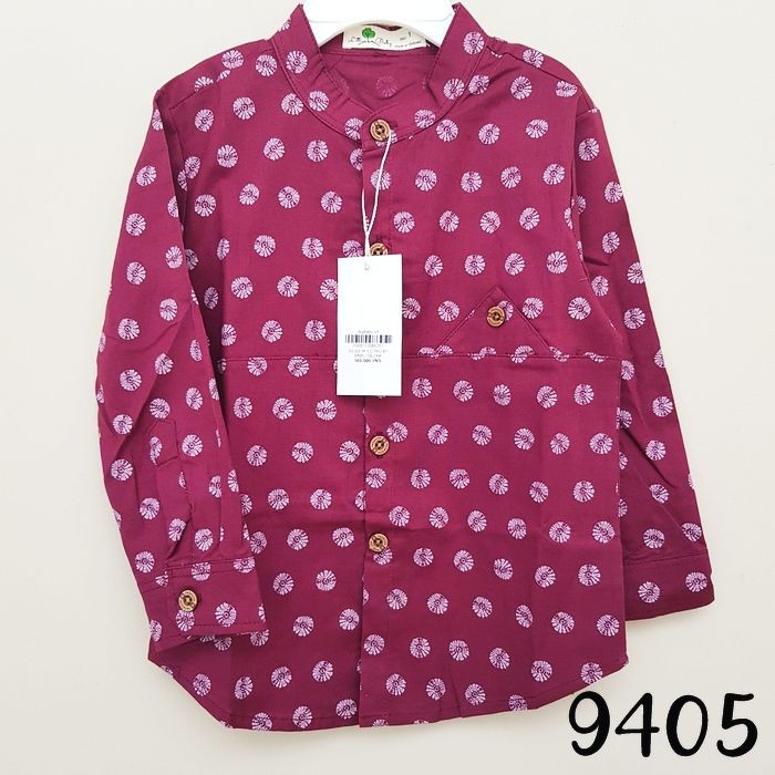 ÁO SƠ MI BÉ TRAI TAY DÀI NHIỀU MÀU CHO BÉ TỪ 11-28KG