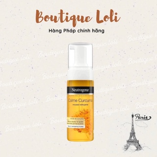 Sữa rửa mặt tạo bọt neutrogena chiết xuất nghệ 150ml