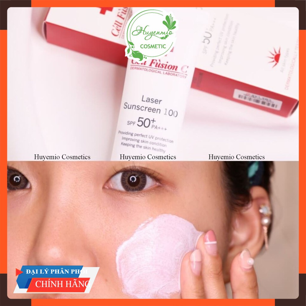 Kem chống nắng Cell Fusion C Laser Suncreen 100 / Toning Suncream 100 (Xanh - Đỏ - Hồng) | BigBuy360 - bigbuy360.vn