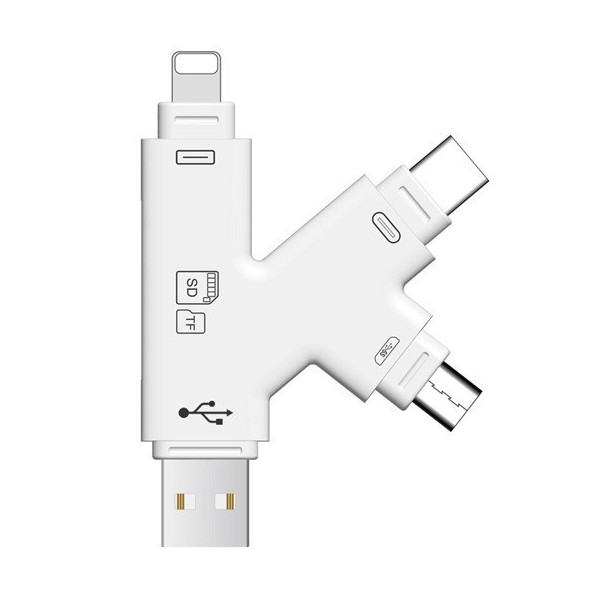 Bộ Chuyển Đổi Thẻ Nhớ Usb Mini Android Otg Cho Điện Thoại Apple