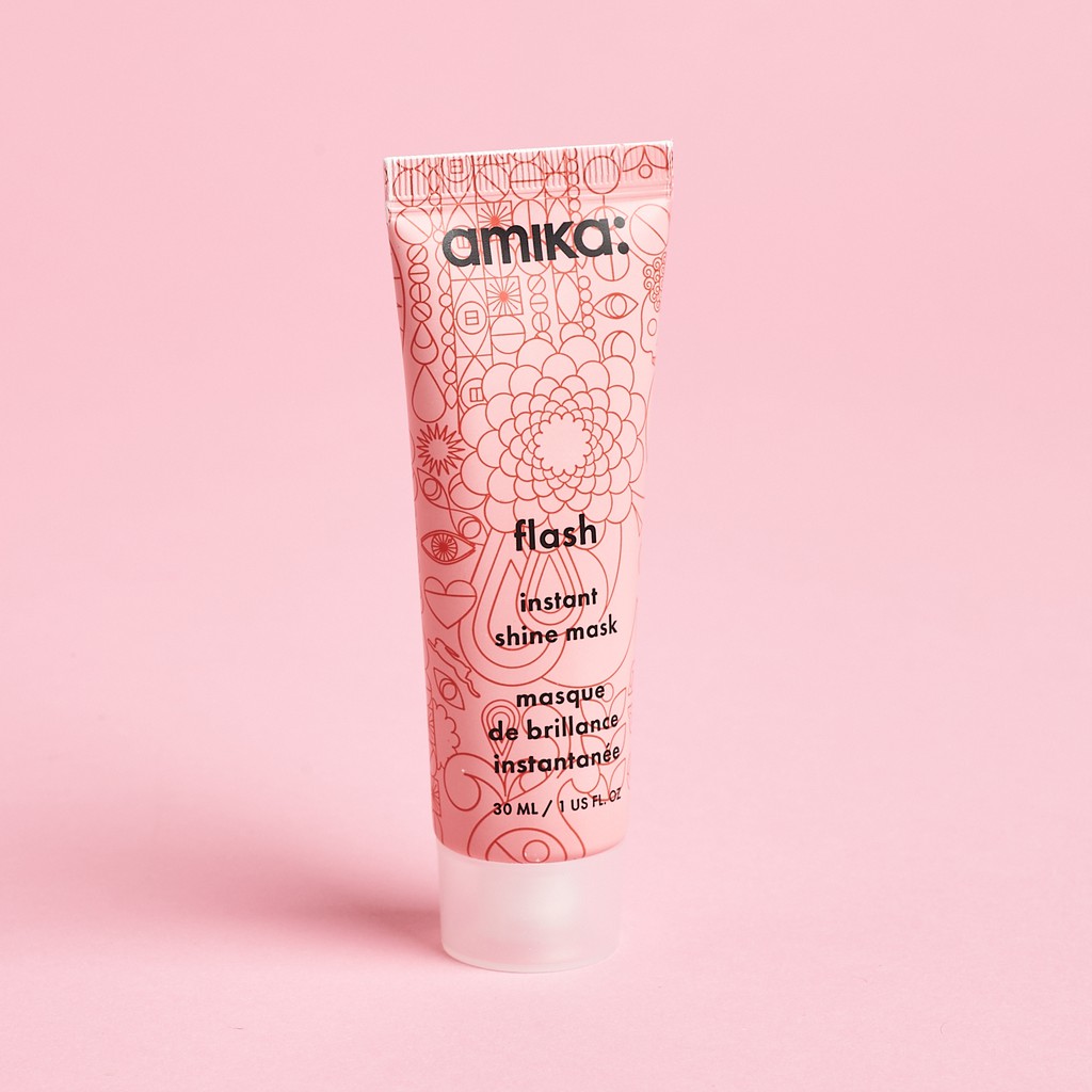 Mặt nạ ủ mềm tóc trong 60s Amika Flash Instant Shine Mask Mini 30ml