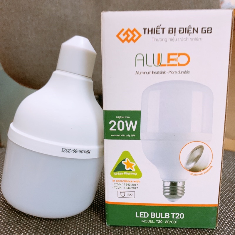 Bóng đèn led 20w - Bóng đèn siêu sáng, siêu tiết kiệm điện