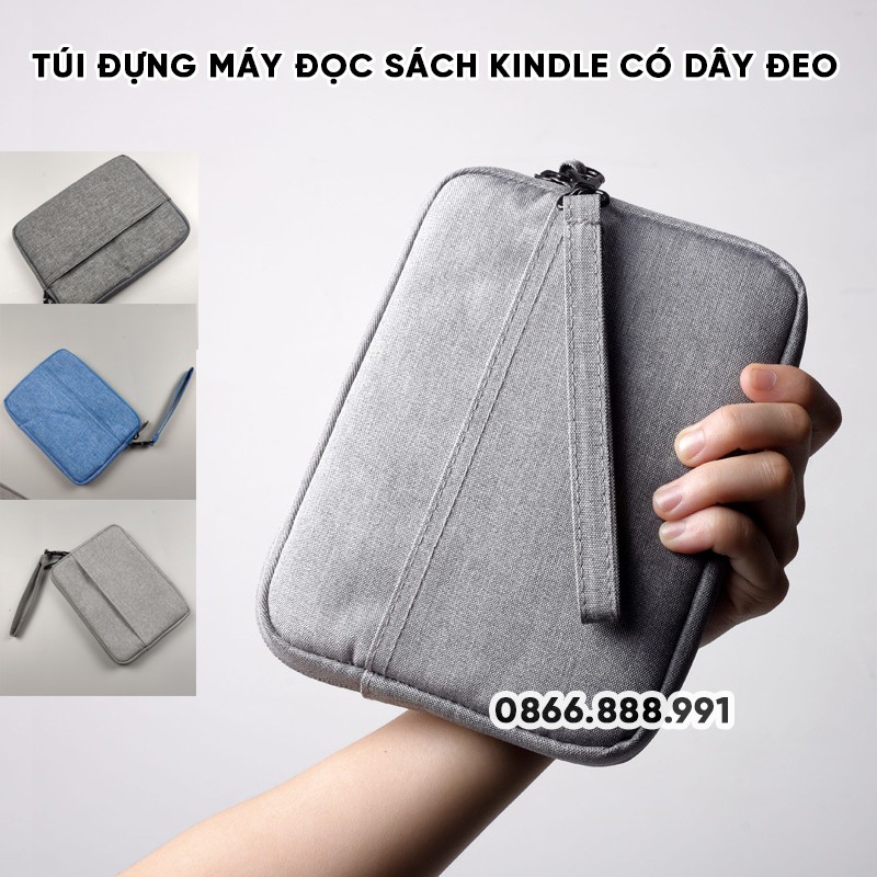 Túi Chống Sốc, Chống Nước Có Dây Đeo Cho Kindle Paperwhite 3, Paperwhite 4, Kindle Voyage, Kindle 558, 958, 499 Mã KD02