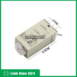 Relay Thời Gian Timer Omron H3Y-2 8P 12V