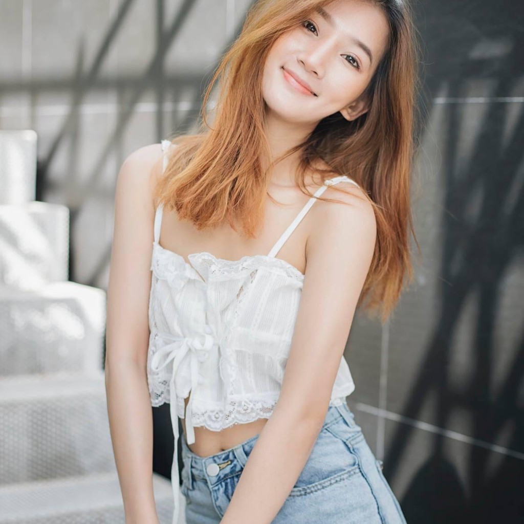 Bộ đồ ngủ sexy quần đùi áo croptop hai dây gợi cảm