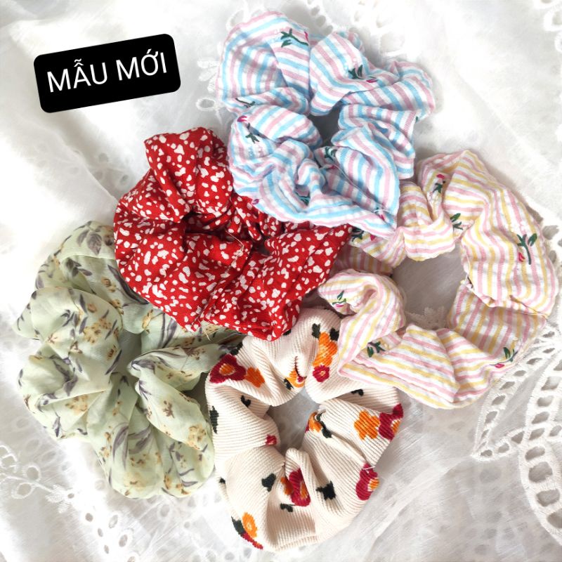 Dây buộc tóc srunchies handmade Fabulous Bigsize