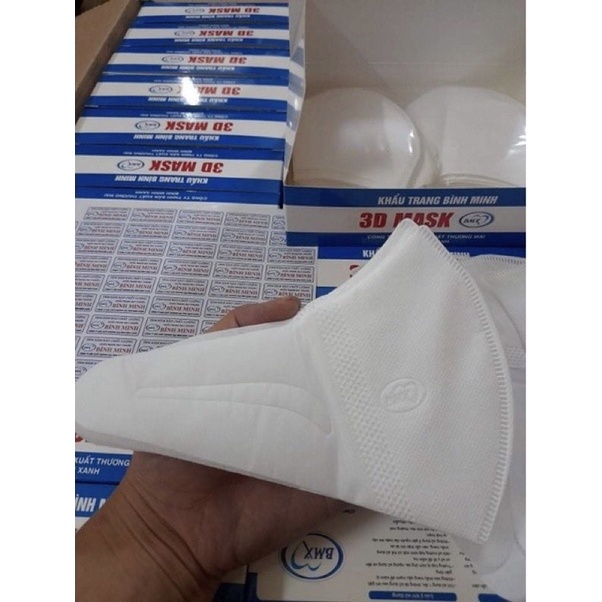 KHẨU TRANG 3D MASK BÌNH MINH,(HỘP 50c)
