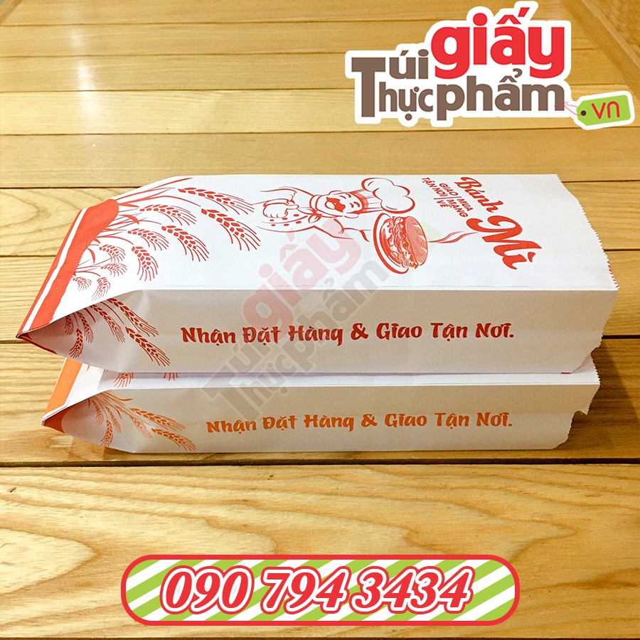 1000 Túi Bánh Mì OGBL (Fort - In Sẵn)