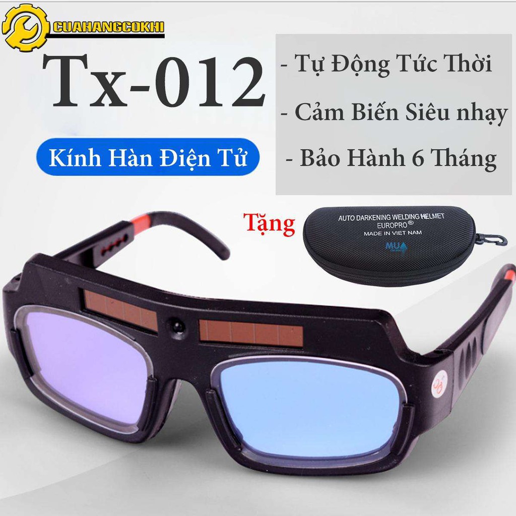 Kính hàn điện tử TX-012 Siêu nhạy tự động độ cảm biến cao - kính hàng điện tử cap cấp-bảo hành 6 tháng đổi mới