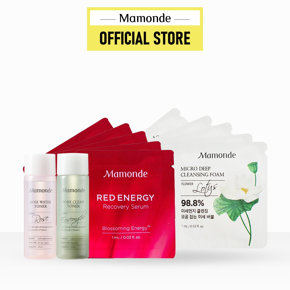 [Mã FMCGMALL -8% đơn 250K] [HB GIFT] Bộ sản phẩm chăm sóc và tăng cường sức sống cho da Mamonde