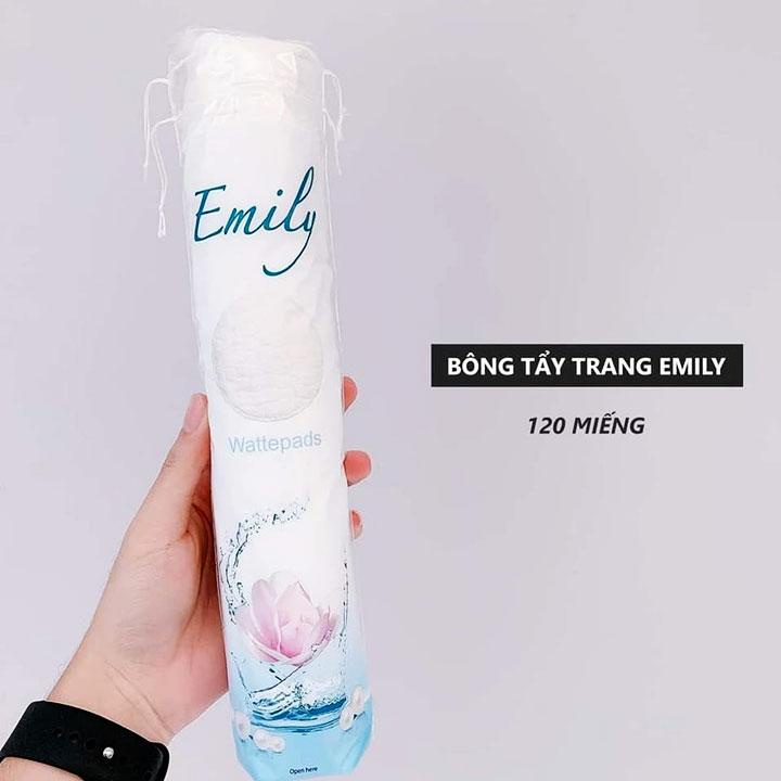 Bông tẩy trang Emily 120 miếng Đức