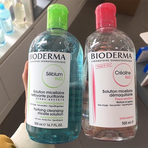 Nước Tẩy Trang Bioderma H2O 500ml của Pháp