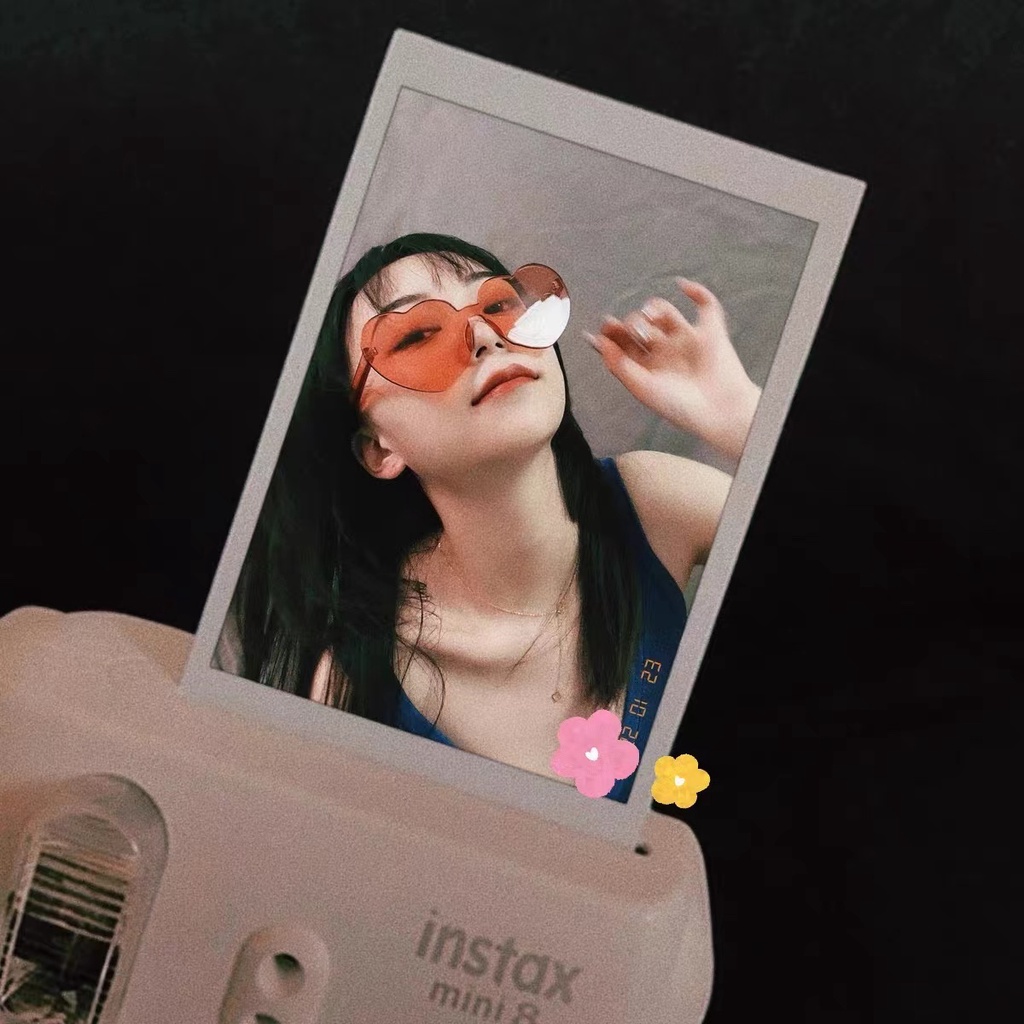 Kính Mát Hình Trái Tim Thời Trang Cho Nam Nữ Màu Sắc