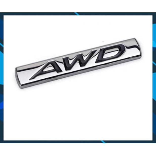 ⚡️𝐅𝐑𝐄𝐄 𝐒𝐇𝐈𝐏 𝟓𝟎𝐊⚡️ Logo kim loại AWD 2 kiểu cho xe mazda