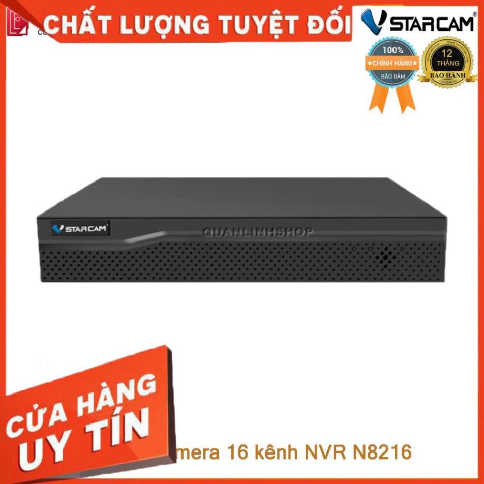 (giá khai trương) Đầu ghi hình camera IP 16 kênh Vstarcam N8216