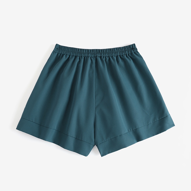 Quần short ZANZEA lưng thun ống rộng thời trang cho nữ