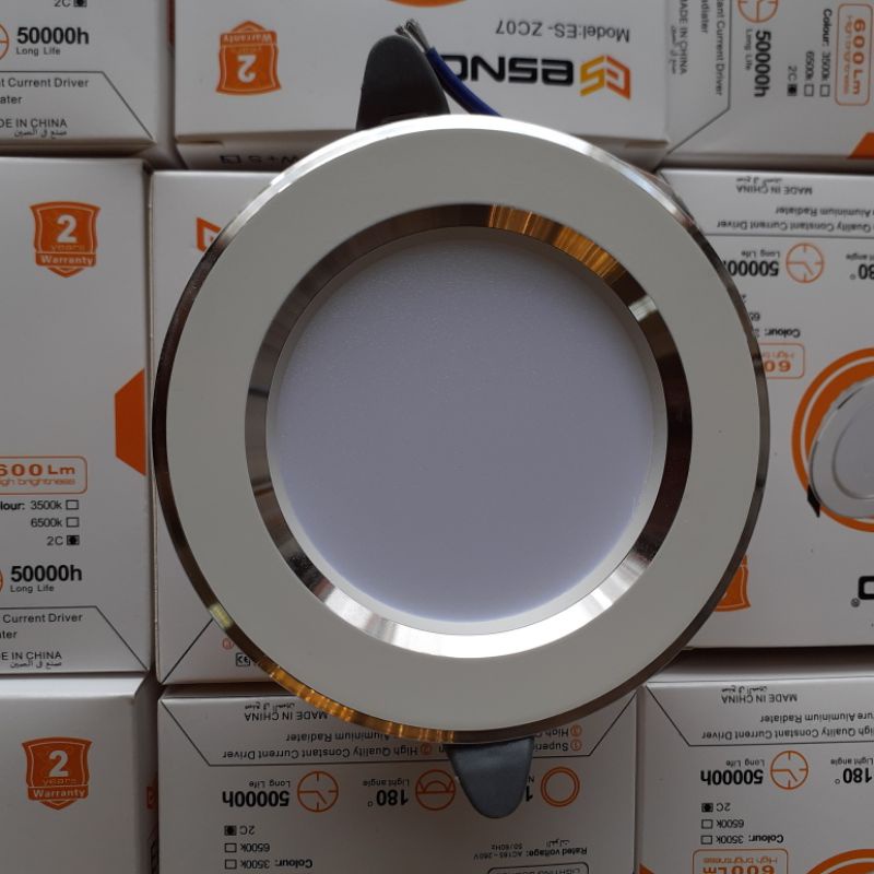Đèn Âm Trần, Đèn Mắt Trâu Đổi Màu Phi 70 , phi 76 , Phi 90/7W