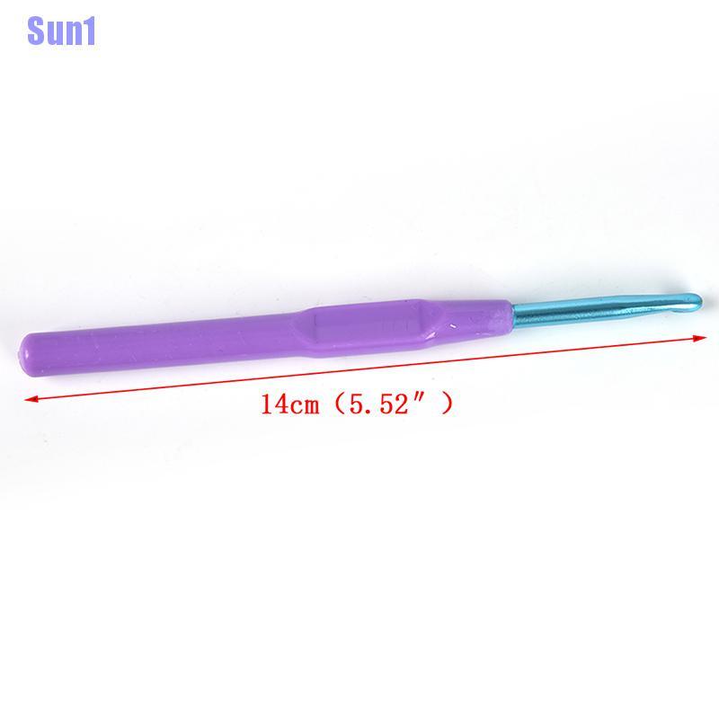 Bộ 6 Móc Len Cuộn Bằng Nhôm Nhiều Màu Sắc