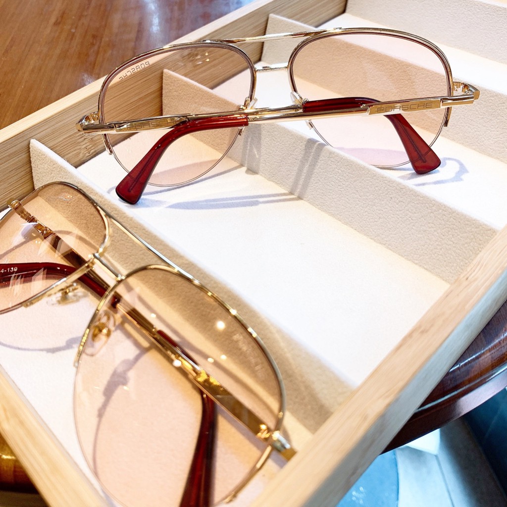 Mắt Kính Thời Trang Nam Cao Cấp POR viền cước, Tròng Kính Chống Tia UV (Khói) + Tặng Kèm Mắt Kính Xuyên Đêm | BigBuy360 - bigbuy360.vn