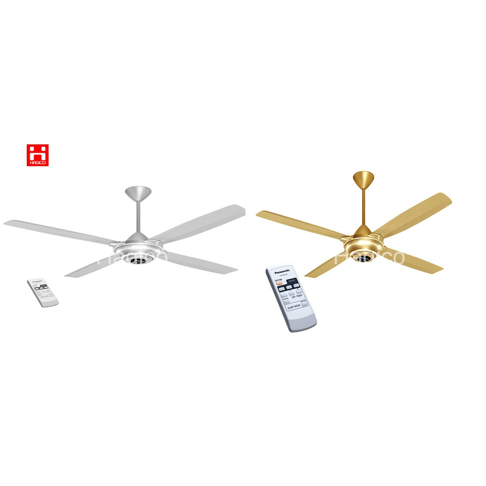Quạt trần 4 cánh PANASONIC F-56MZG-S F-56MZG-GO có remote điều khiển