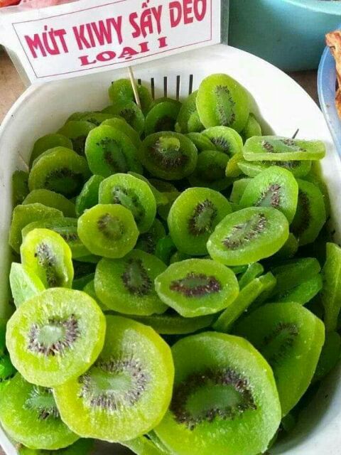 Kiwi sấy dẻo nhập khẩu vị chua ngọt Đà Lạt