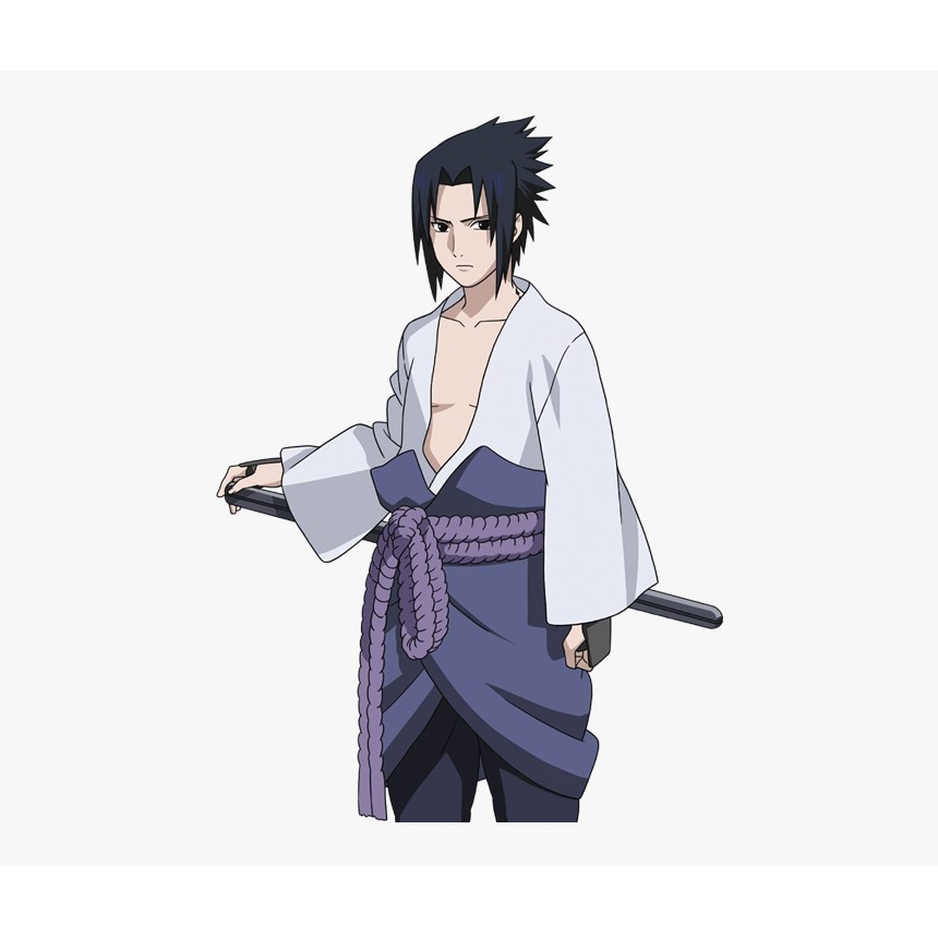 Đạo cụ hóa trang Sasuke gỗ 2 màu đen - trắng 1m | Baystore