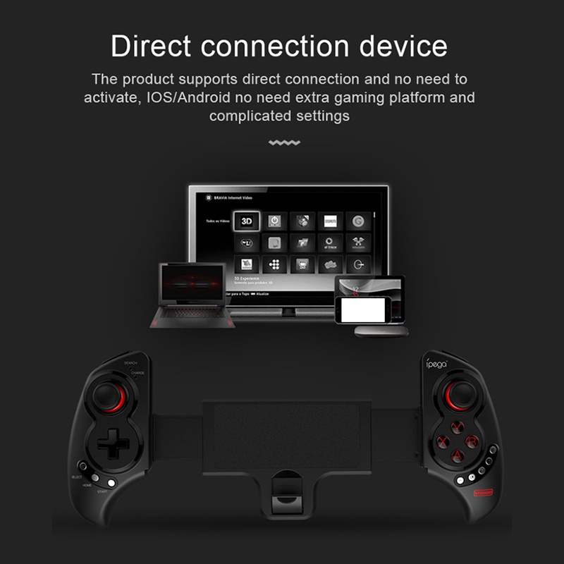 Tay Cầm Chơi Game Bluetooth Không Dây Ipega Pg-9023S Cho Ios Android / Pc