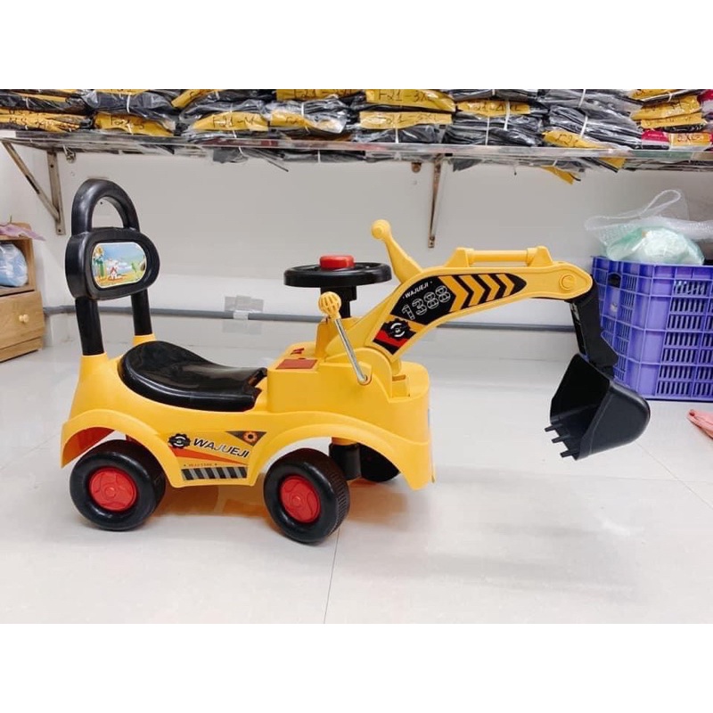 Xe cần cẩu có nhạc cho bé