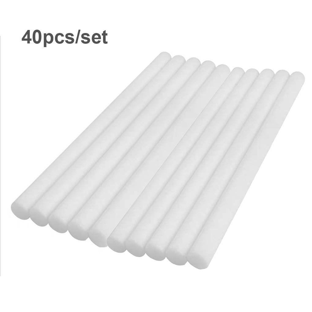 Bộ 40 Que Bông Lọc Cotton Khuếch Tán Hương Thơm Thay Thế Tiện Dụng Cho Gia Đình /