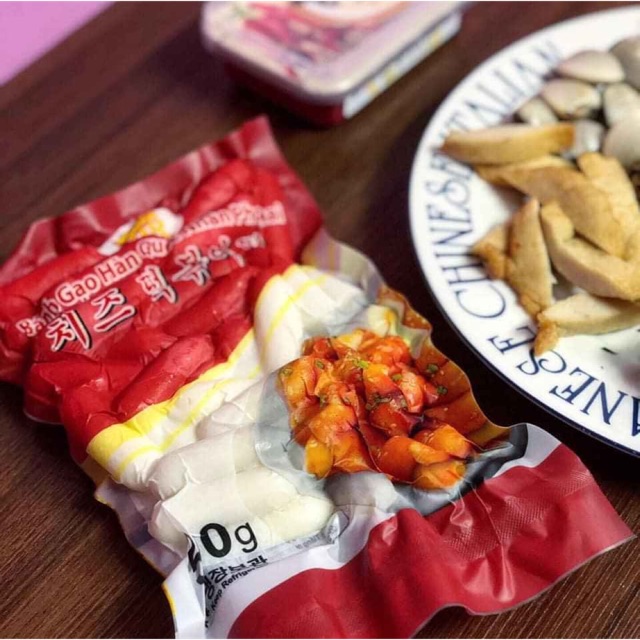 🇰🇷 BÁNH GẠO NHÂN PHOMAI TOKOBOKKI 🇰🇷( GÓI 500GR)