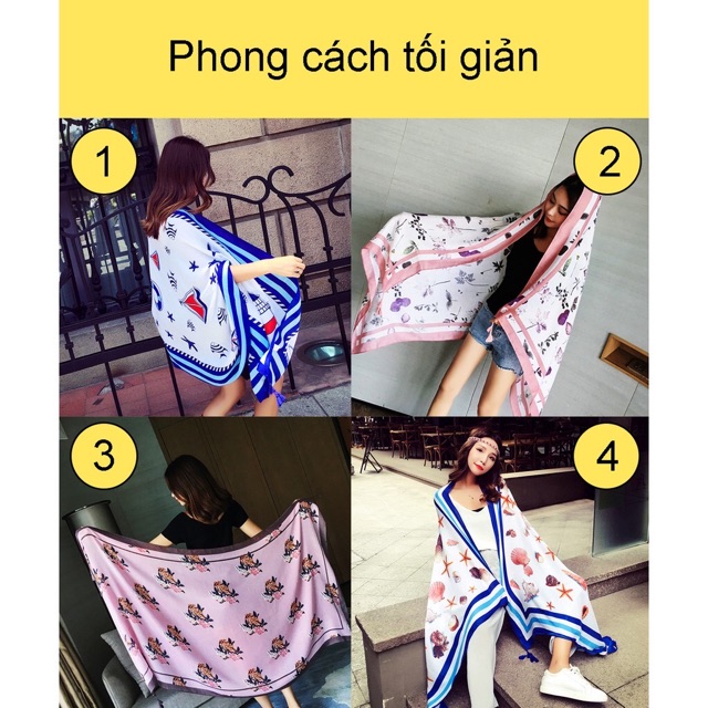 Khăn choàng thổ cẩm - khăn choàng boho siêu đẹp