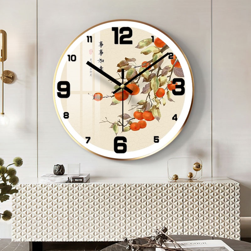 Đồng hồ treo tường kim trôi nhiều mẫu decor phòng tặng đinh treo size 30cm, 40cm