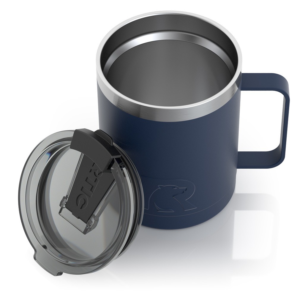 Cốc giữ nhiệt cà phê bằng thép không rỉ RTIC 12oz (350ml) Travel Mug , Ly giữ nhiệt coffee chính hãng RTIC Mỹ