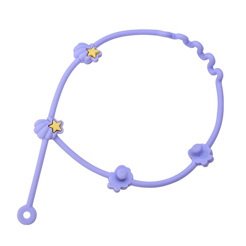 Giá Đỡ Đồ Chơi Bằng Silicon Gắn Xe Đẩy Em Bé Tiện Dụng