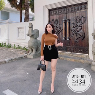 Bigsize áo lệch vai a115