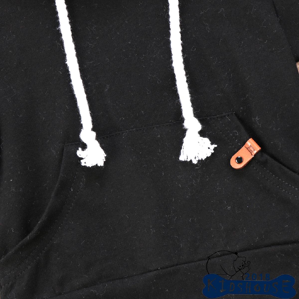 Set Áo Hoodie Sọc Ngang + Quần Dài Cho Bé