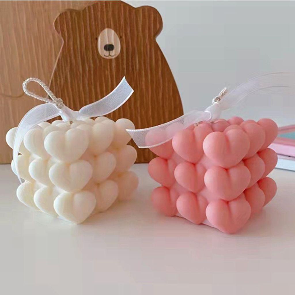 YIYU Khuôn Silicon Làm Nến Hình Kim Tự Tháp / Hình Học 3D DIY Thời Trang Thanh Lịch Dễ Sử Dụng