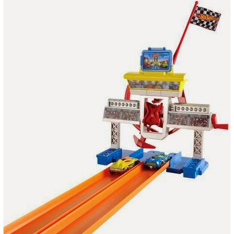 Bộ Đường Đua Xe Hot Wheels 2 Làn Ultimate Dragstrip