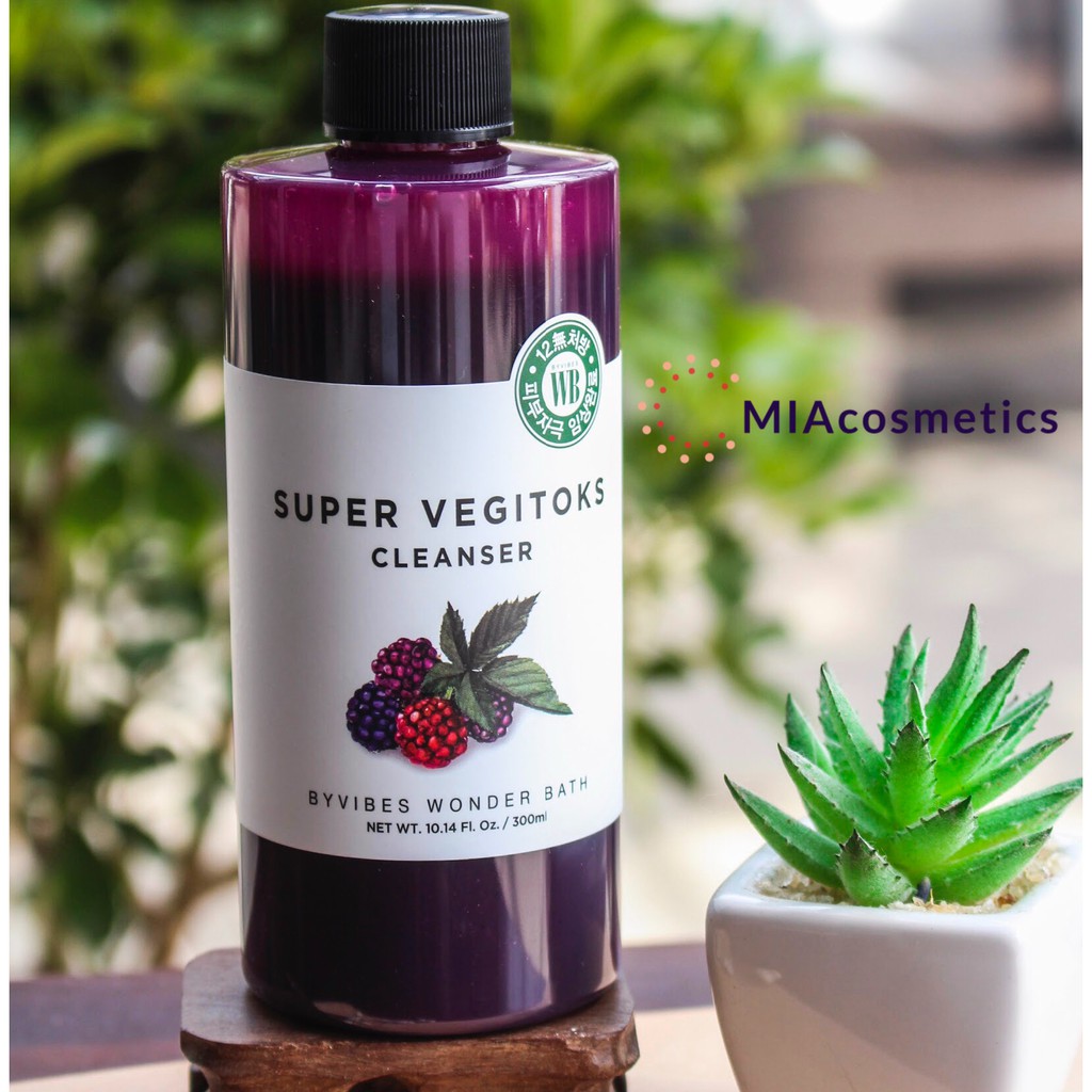 [CHÍNH HÃNG] Sữa rửa mặt sủi bọt rau củ Super Vegitoks (Purple)