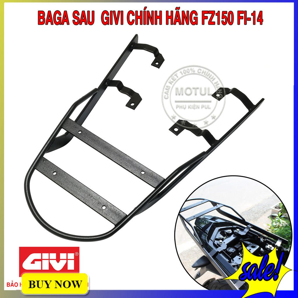 Baga Sau GIVI Cho FZ 150 FI 2014 Chuyên Dùng Chở Đồ Và Gắn Thùng Sau Hàng Chính Hãng MV-FZ150FI-14