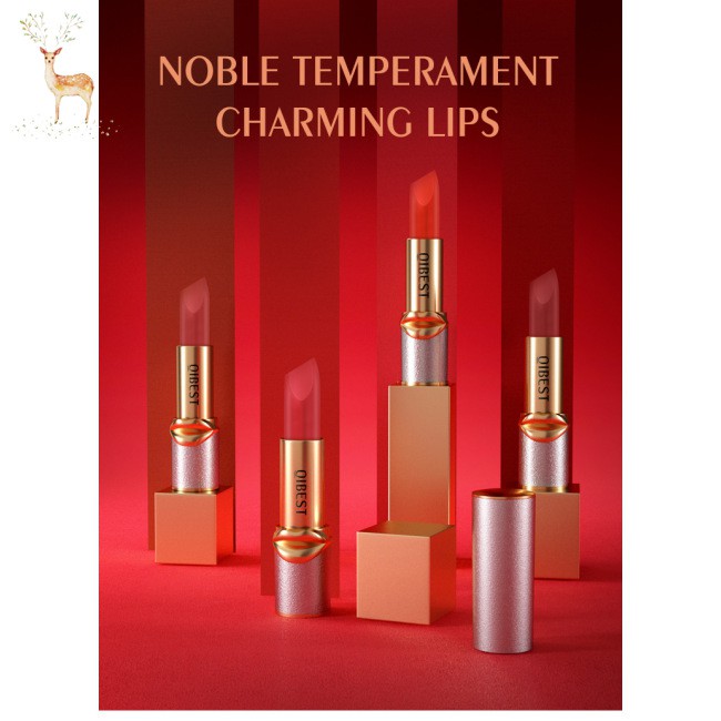 (Hàng Mới Về) Son Môi Mềm Mịn Lâu Trôi Chống Thấm Nước Không Dính Ly | BigBuy360 - bigbuy360.vn