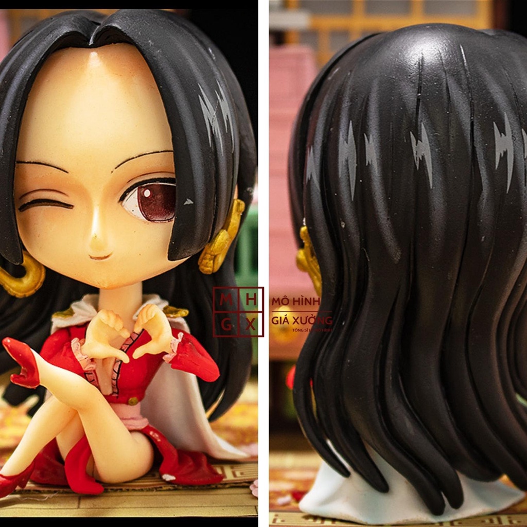 Mô hình One Piece chibi Boa Hancok cực dễ thương cao 10cm , figure one piece , mô hình giá xưởng