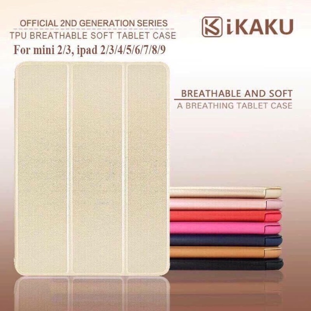 Bao da ipad IKAKU Tpu | BigBuy360 - bigbuy360.vn