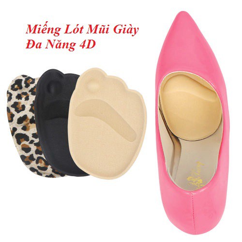 Cặp lót giày 4D giảm đau mũi chân (1 cặp)