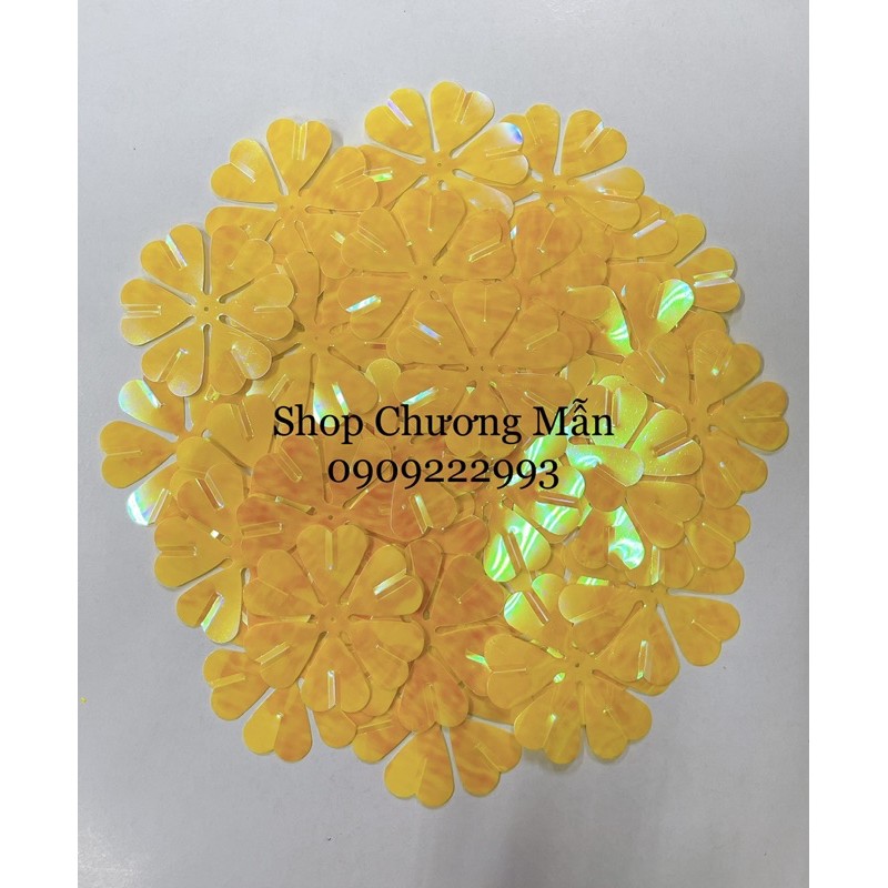 100G Bông Tuyết 6 Cánh Màu Sữa Mới