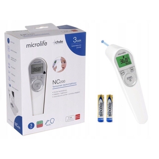 Nhiệt kế hồng ngoại đo trán Microlife Cao Cấp NC200